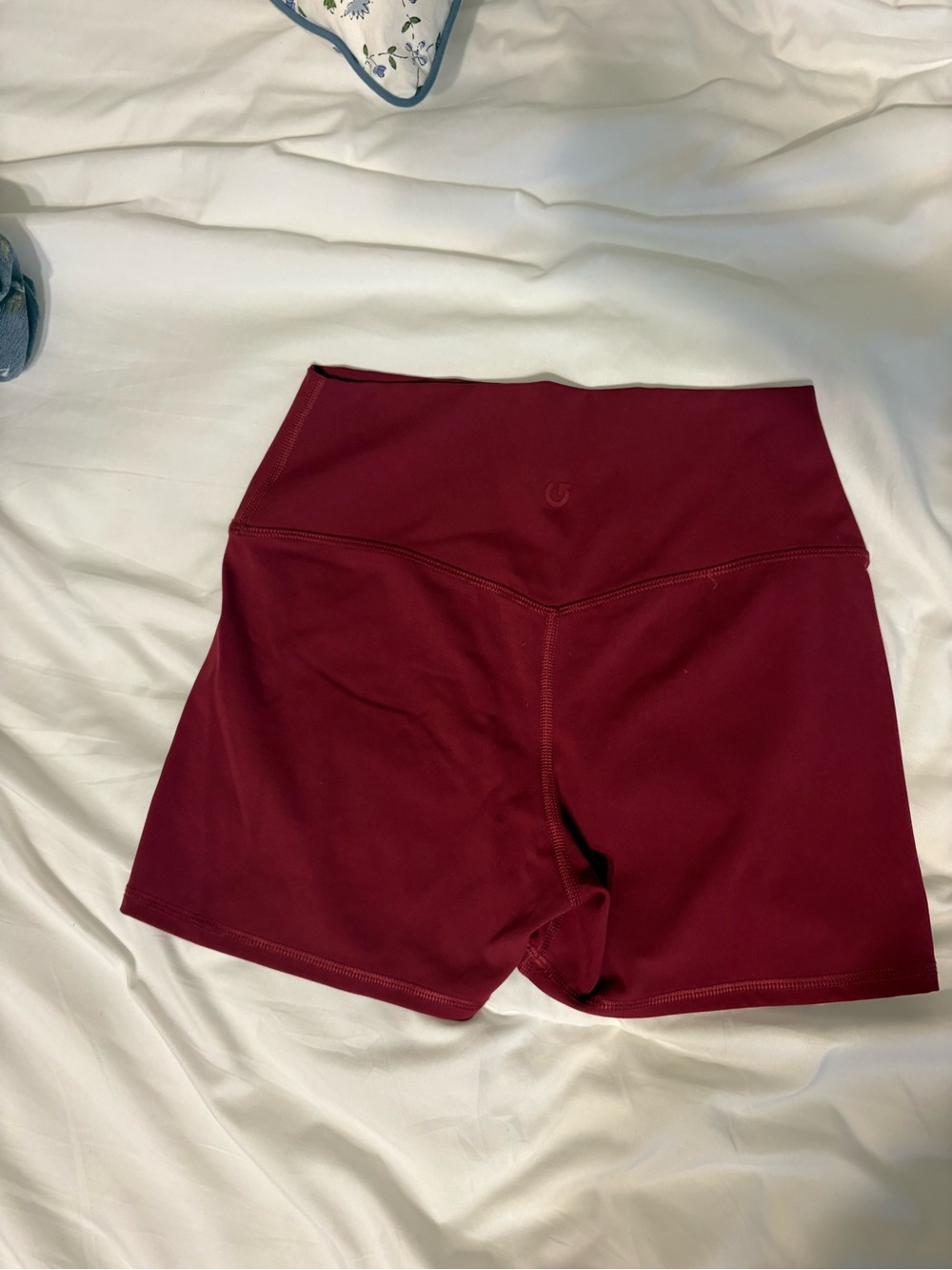 Garage Wine High-Waist Bike Shorts